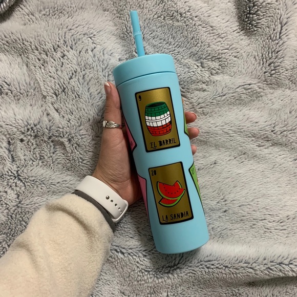 Strata Other - Lotería 22oz Skinny Matte Tumbler
